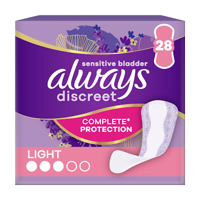 Always Discreet Light inkontinenssisuoja 28kpl