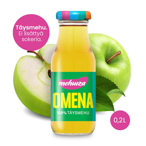 Mehuiza 100% omenatäysmehu 0,2L