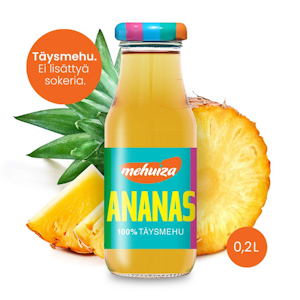 Mehuiza 100% ananastäysmehu 0,2L