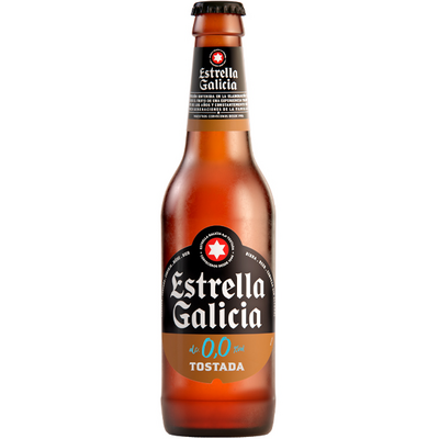 Estrella Galicia Tostada olut 0% 0,33l
