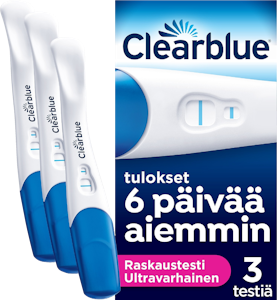 Clearblue Ultravarhainen 3kpl raskaustesti