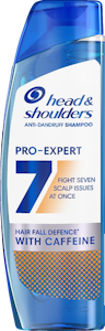 head&shoulders shampoo 250ml Pro-Expert 7 Anti-Dandruff Hairfall Defence with caffeine