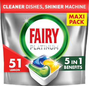 Fairy Platinum All in One Lemon 51kpl konetiskitabletti