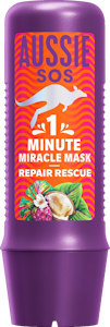 Aussie SOS 1 Minute Miracle All-in-one Repair Rescue 250ml hiusnaamio