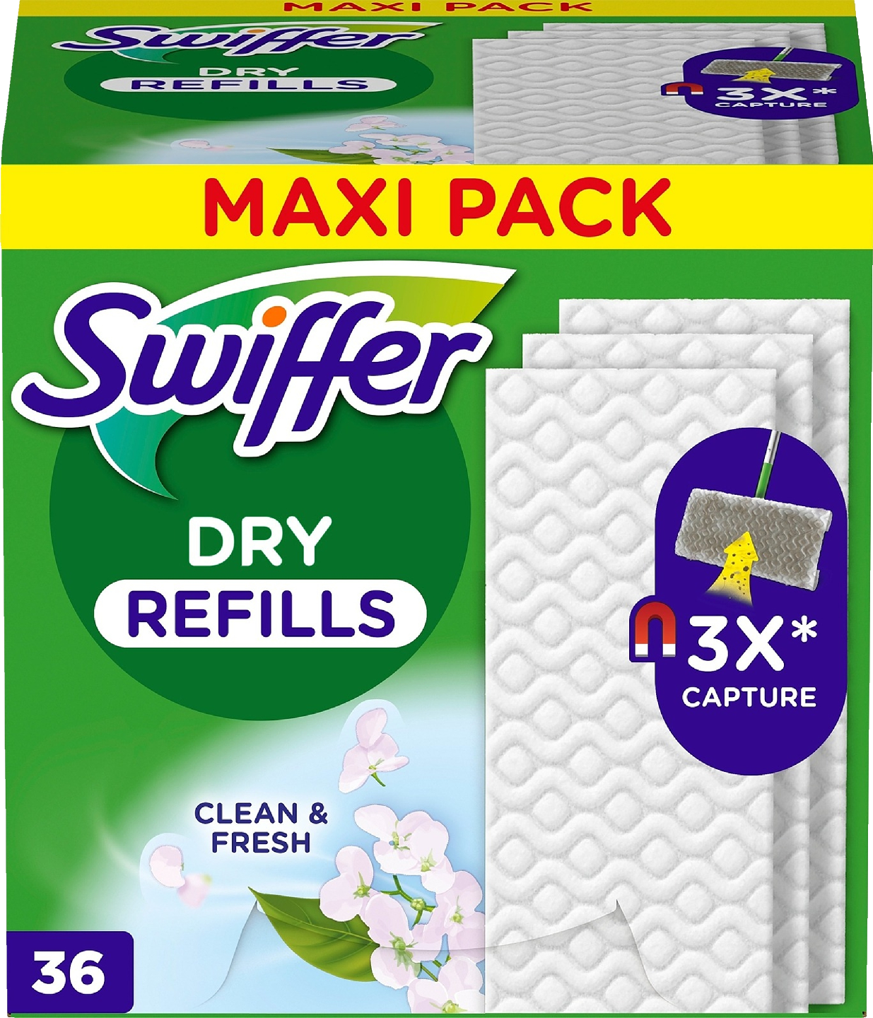 Swiffer Pölyliina lattialle 36kpl
