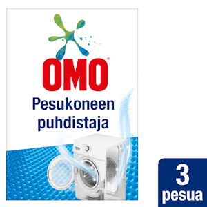 Omo Pesukoneenpuhdistaja 3x40g