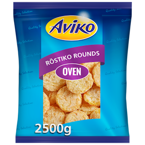 Aviko Röstiko Rounds rösti pyöreä 2,5kg pakaste