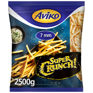 Aviko supercrunch 7mm ranskanperuna 2,5kg pakaste