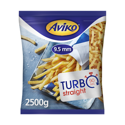Aviko premium turbo ranskanperuna 9,5mm 2,5kg pakaste