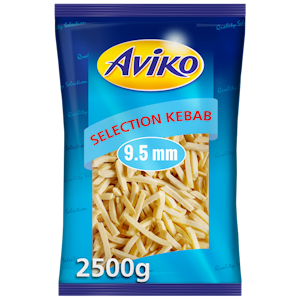 Aviko Pommes Frites Selection Kebab Ranskanperuna 9,5mm 2,5kg pakaste