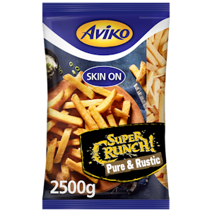 Aviko Super Crunch Pure&Rustic ranskanperuna 2500g pakaste