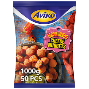 Aviko habanero-juustonugetti 1000g pakaste