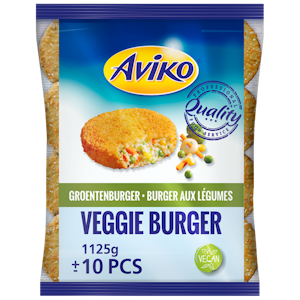 Aviko Veggie Burger kasvispihvi 112,5g/1125g pakaste