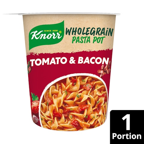 Knorr Snack Pot Wholegrain Tomato-Bacon 57g