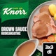 3. Knorr Kastikeaines Ruskeakastike 3x22g