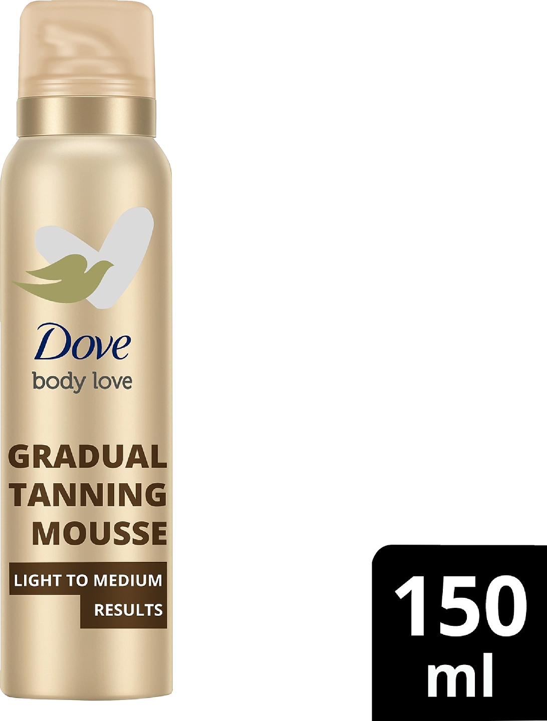 Dove DermaSpa Summer Revived asteittain itseruskettava vaahto 150ml Fair to Medium