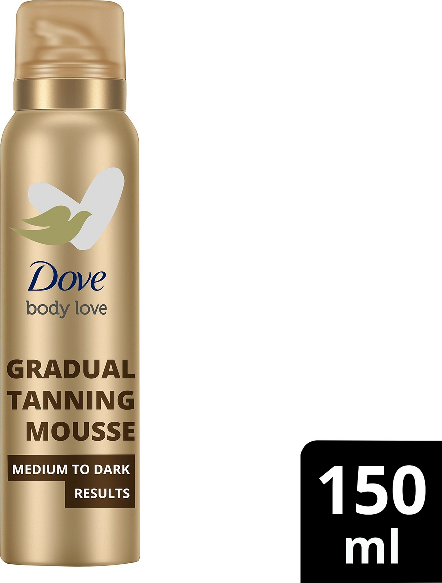 Dove DermaSpa Summer Revived asteittain itseruskettava vaahto 150ml Medium to Dark