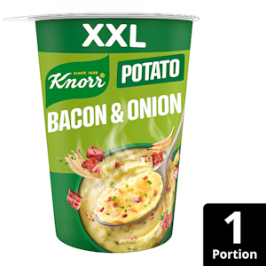 Knorr Snack Pot BIG Mash Potatoes Bacon & Onion 76g