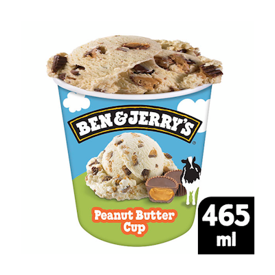 Ben & Jerry's jäätelö 465ml/425g Peanut Butter Cup
