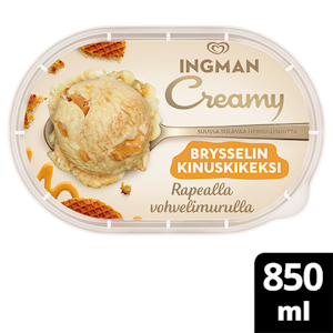 Ingman Creamy 0,85L Brysselin kinuskikeksi