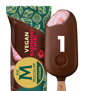 Magnum puikko Vegan 71g Raspberry Swirl