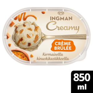 Ingman Creamy 0,85L Crème brûlée pa