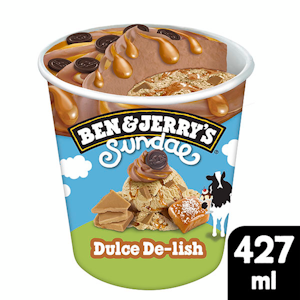 Ben&Jerry's jäätelö 427ml Sundae Dulce De-Lish 345g