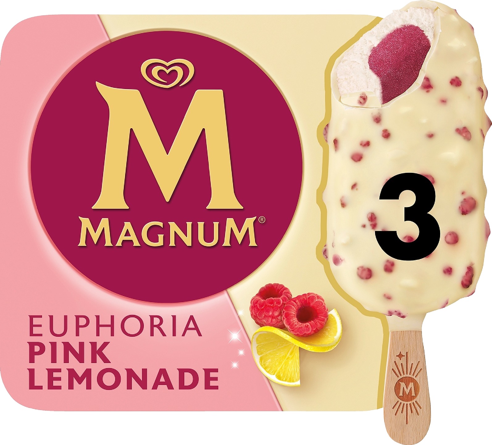 Magnum Euphoria Jäätelö Monipakkaus 270 ml/208 g 3 kpl