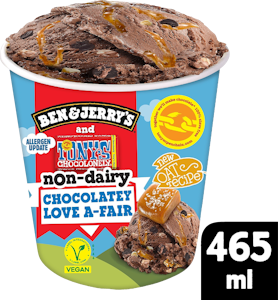 Ben & Jerry's Non-Dairy Chocolatey Love A-Fair Jäätelö 465ml/413g