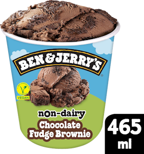 Ben & Jerry's Non-Dairy Chocolate Fudge Brownie Jäätelö 465ml/386g