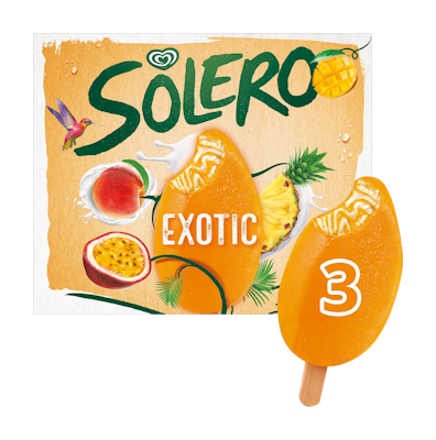 Solero 3x90ml Exotic monipakkaus