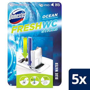 Domestos WC-raikastintikut 5x9,5g Ocean