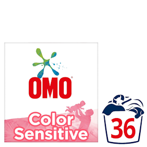 Omo pyykinpesujauhe 1,26kg Sensitive Color