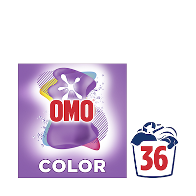 Omo pyykinpesujauhe 1,26kg Color