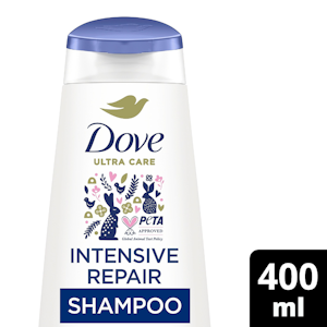 Dove Intensive Repair Shampoo Korjaa ja rakentaa hiukset uudelleen sisältäpäin 400ML