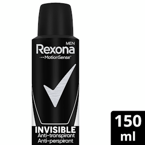 Rexona Men deo spray 150ml Invisible Black White