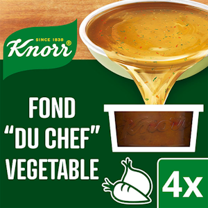 Knorr FOND DU CHEF Kasvis-annosfondi 4 x 28 g