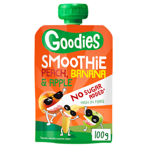 Goodies smoothie Peach banana Apple 100g