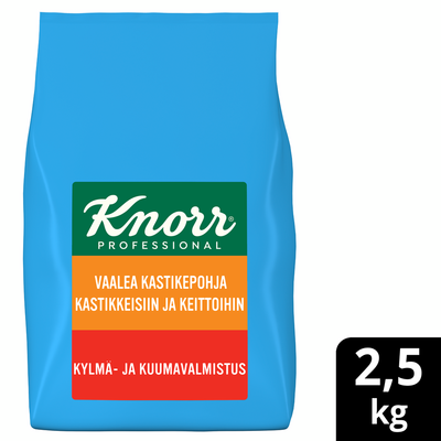 Knorr Vaalea kastikepohja kylmävalmistus 2x2,5kg/62,5l
