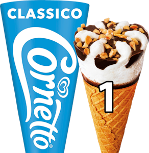 Cornetto Classico Jäätelötuutti​ 125ml/75g