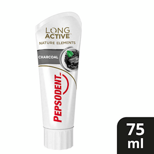 Pepsodent Long Active Nature Elements Charcoal hammastahna 75 ml