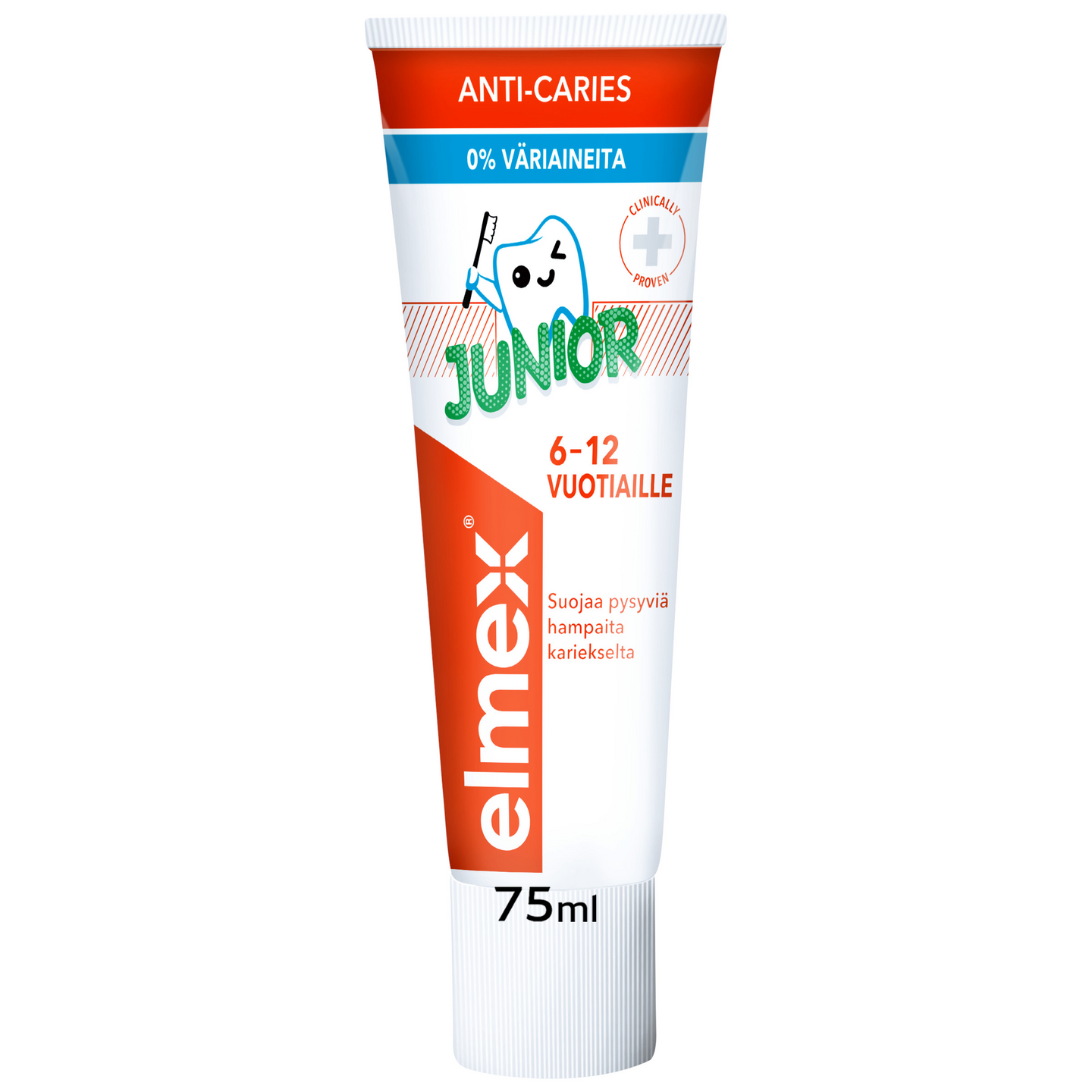 Elmex Junior hammastahna 75ml 6-12 vuotiaille
