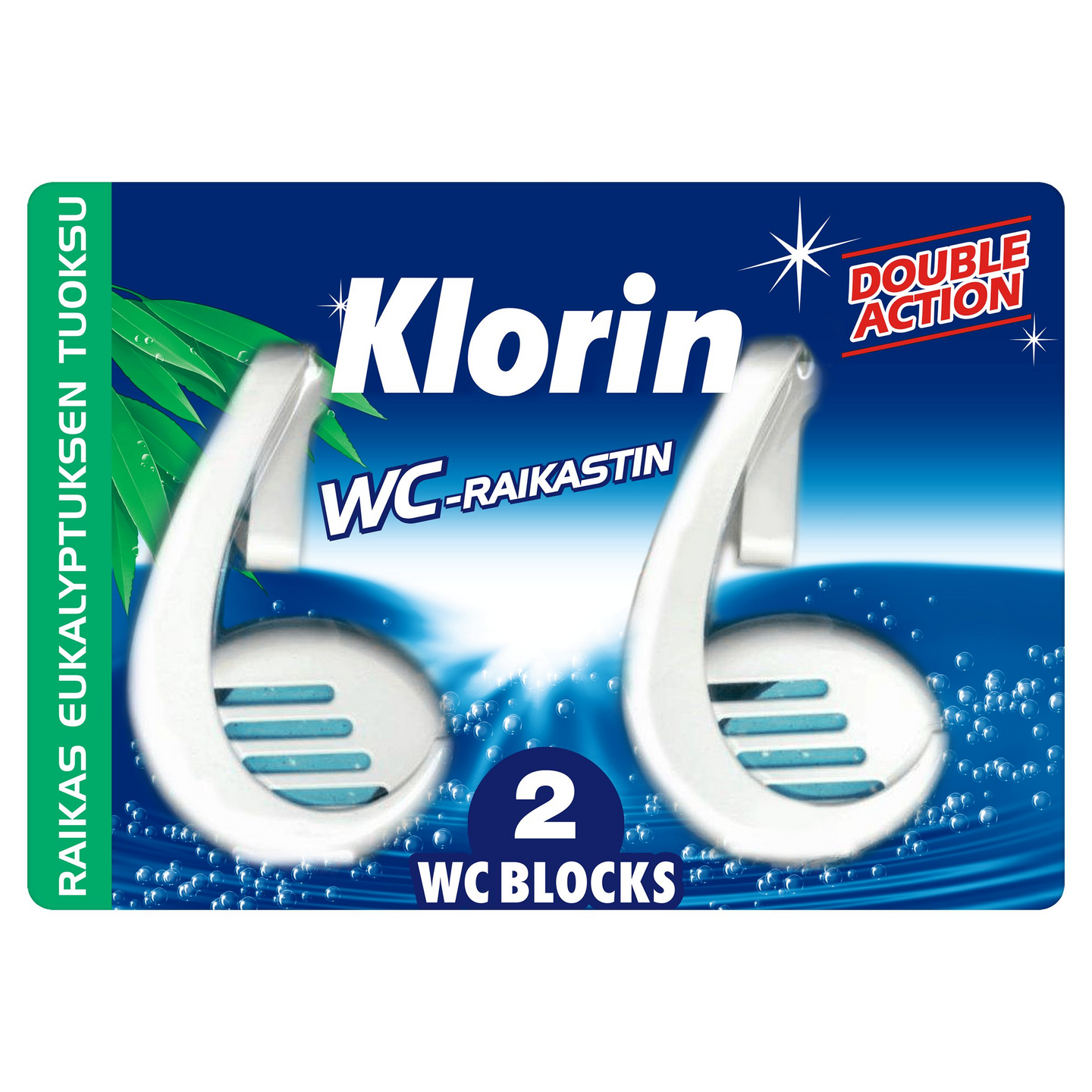 Klorin WC-raikastin 2x40g