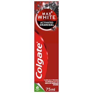 Colgate Max White Charcoal hammastahna 75ml