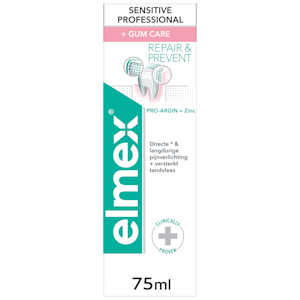 Elmex Sensitive Professional Repair&Prevent + Gum Care hammastahna 75ml