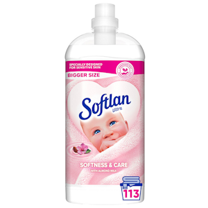 Softlan Ultra huuhteluaine 1,7L Softness + Care