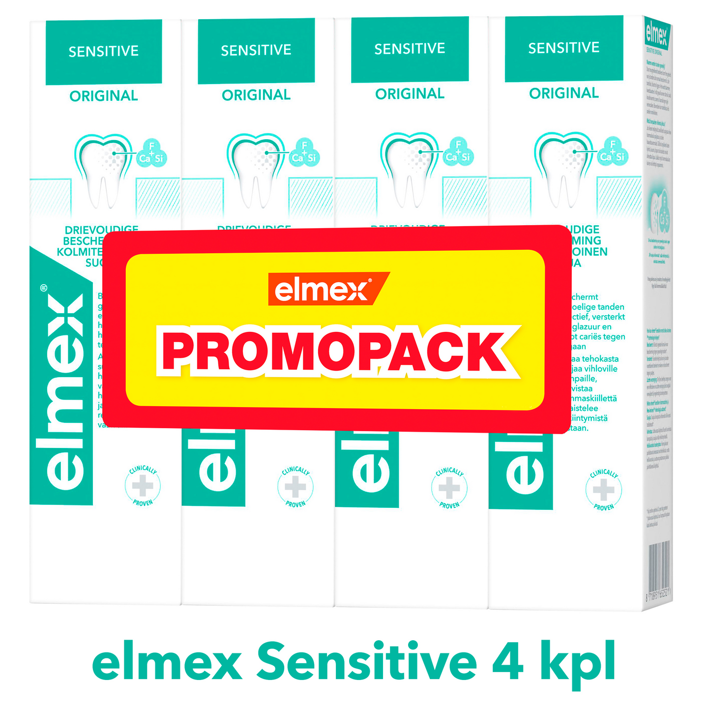 elmex Sensitive hammastahna 4x75ml
