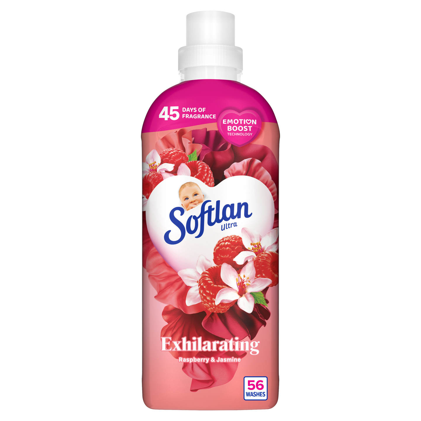 Softlan Emotions Exhilarating Red Fruits & Jasmine huuhteluaine 850ml