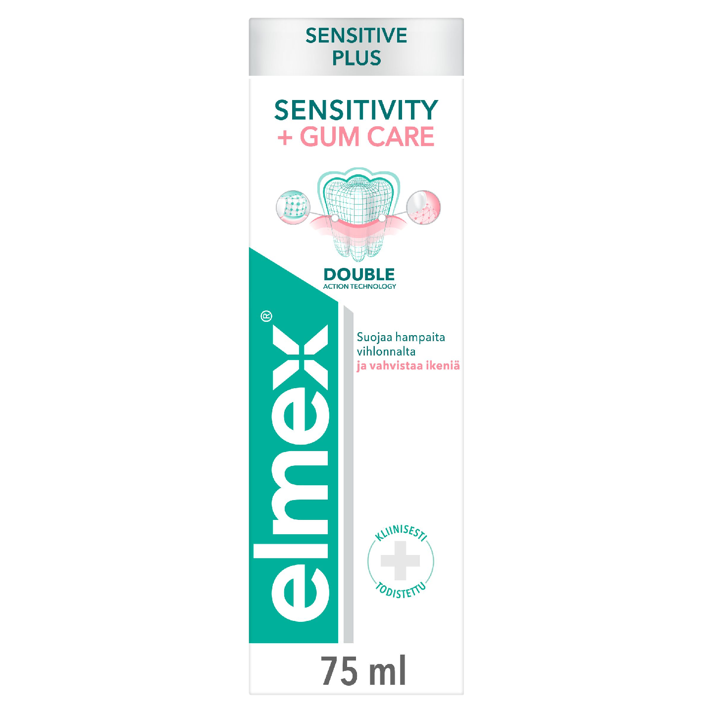 elmex Sensitive Plus Sensitivity + Gum Care hammastahna 75ml