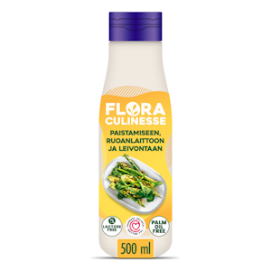 Flora Culinesse 500ml kasviöljyvalm 324 plo PUOLILAVA